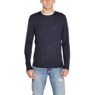 Calvin Klein Blue Recycled Wool T-Shirt