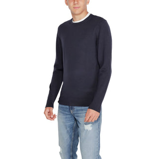 Calvin Klein Blue Recycled Wool T-Shirt