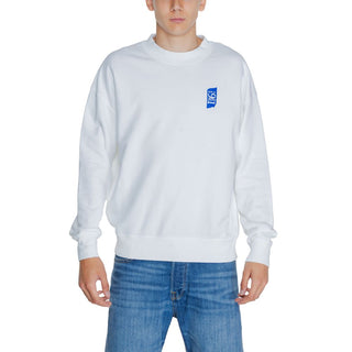 Replay White Cotton Sweater