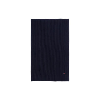 Tommy Hilfiger Blue Cotton Scarf