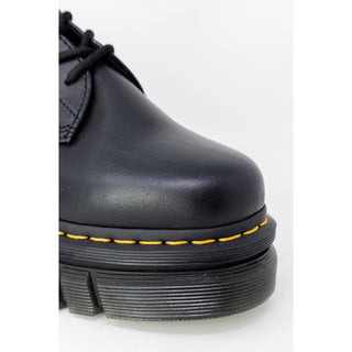 Dr. Martens Black Leather Flat Shoes