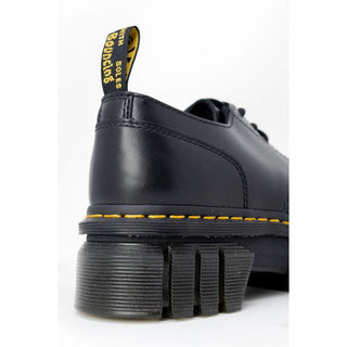 Dr. Martens Black Leather Flat Shoes