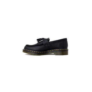 Dr. Martens Black Leather Flat Shoes