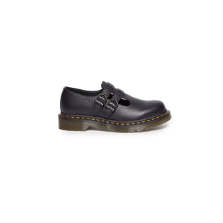 Dr. Martens Black Leather Flat Shoes