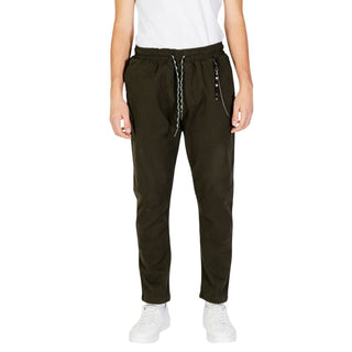 Gianni Lupo Green Cotton Jeans &amp; Pant