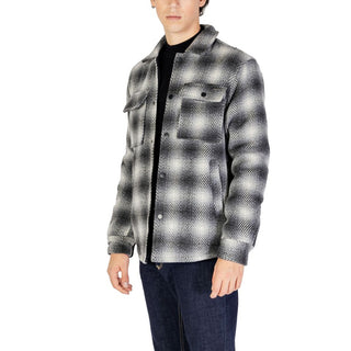 Gianni Lupo Black Wool Coat