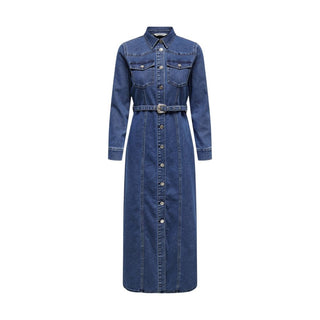 Only Blue Cotton Dress