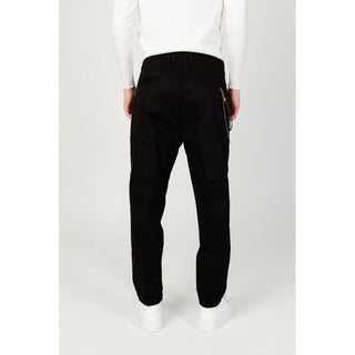 Gianni Lupo Black Cotton Jeans & Pant