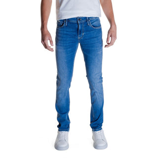 Antony Morato Blue Cotton Jeans & Pant