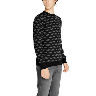 Antony Morato Black Acrylic Sweater