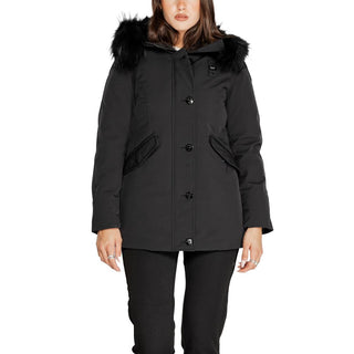 Blauer Black Polyester Parka