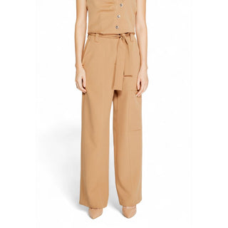 Rinascimento Beige Polyester Pant