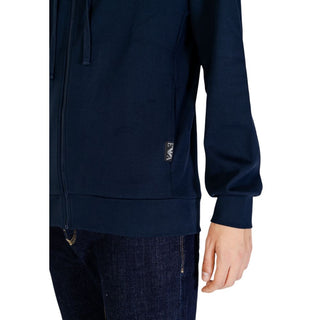 Emporio Armani Underwear Blue Polyester Hoodie