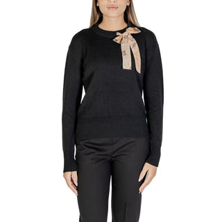 Alviero Martini Prima Classe Black Polyester Sweater