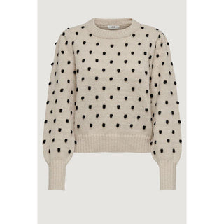 Jacqueline De Yong Beige Polyester Sweater