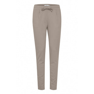 ICHI Beige Polyester Pant