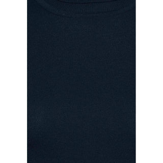 ICHI Blue Viscose Turtleneck