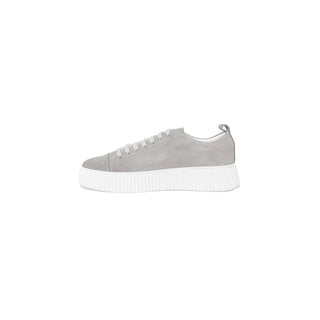 Antony Morato Gray Suede Sneaker