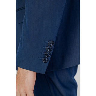 Antony Morato Blue Polyester Blazer