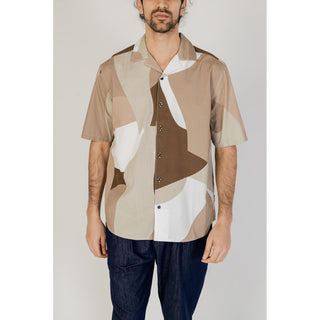 Only & Sons Brown Cotton Shirt