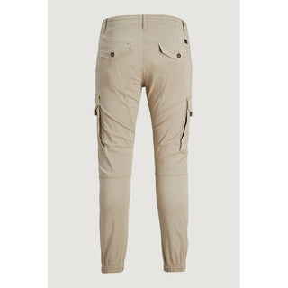 Jack Jones Beige Cotton Pant
