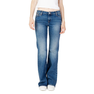 Tommy Hilfiger Jeans Blue Cotton Relaxed Fit Jean