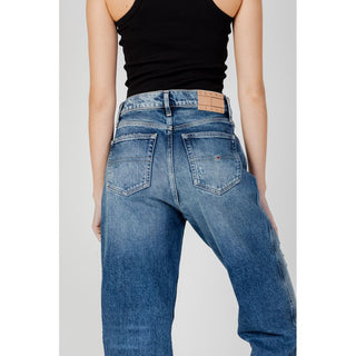 Tommy Hilfiger Jeans Blue Recycled Cotton Mom Jean