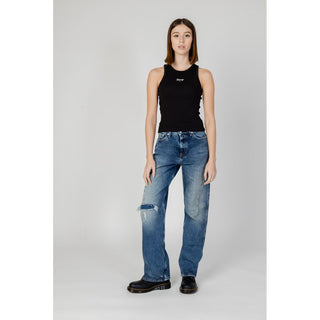Tommy Hilfiger Jeans Blue Recycled Cotton Mom Jean