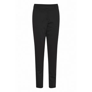ICHI Black Recycled Polyester Pant