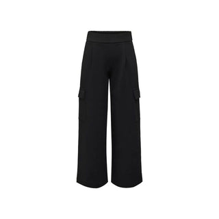Jacqueline De Yong Black Polyester Pant