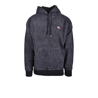 Diesel Gray Cotton Hoodie