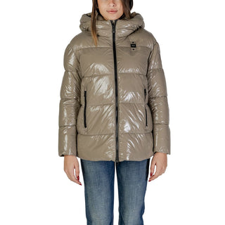 Blauer Beige Polyamide Jackets & Coat