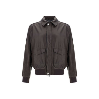 Brunello Cucinelli Leather Jacket