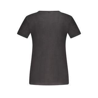 Calvin Klein Black Cotton Women TShirt