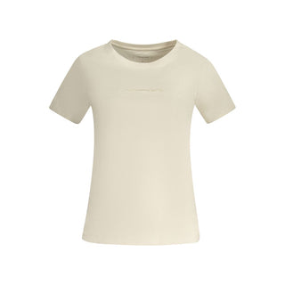 Calvin Klein Beige Cotton Tops &amp; T-Shirt