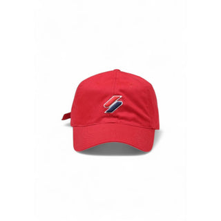 Superdry Red Cotton Hats &amp; Cap