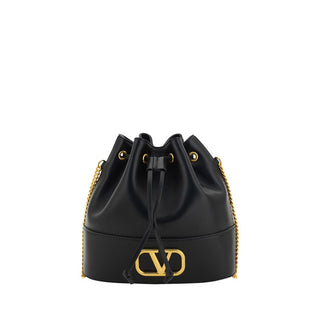 Valentino Garavani Mini Vlogo Bucket Bag