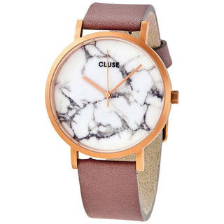 Close Multicolor Leather Watch