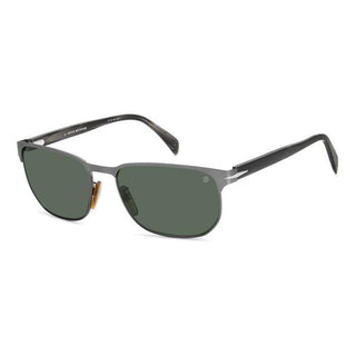 David Beckham Gray Metal Sunglasses