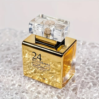 24 Millionaire Vanilla Perfume for Women - BPA Free, Floral Fragrance Notes, 10-20% Concentration, Perfect for Dating, Work, Sports, Perfect Gift for Halloween and Christmas.