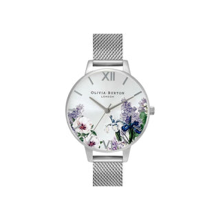 Olivia Burton Silver Steel Watch