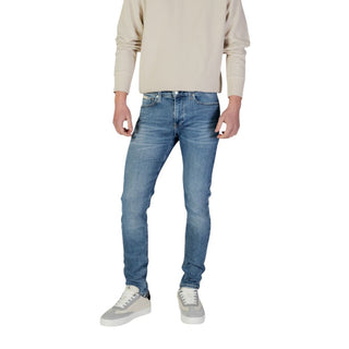 Calvin Klein Jeans Light Blue Organic Cotton Jeans & Pant