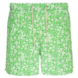 MC2 Saint Barth Green Polyester Men Swimwear Boxer