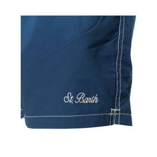 MC2 Saint Barth Blue Polyester Men Swim Trunk