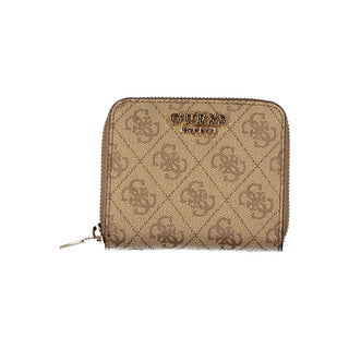 Guess Jeans Beige Polyethylene Wallet