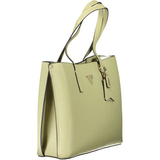 Guess Jeans Green Polyethylene Handbag