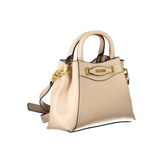 Guess Jeans Beige Polyethylene Handbag