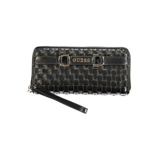 Guess Jeans Black Polyethylene Wallet