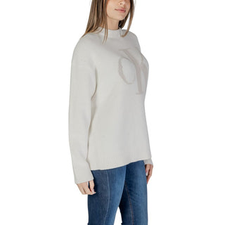 Calvin Klein Jeans Cream Organic Cotton Sweater