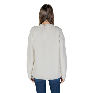 Calvin Klein Jeans Cream Organic Cotton Sweater